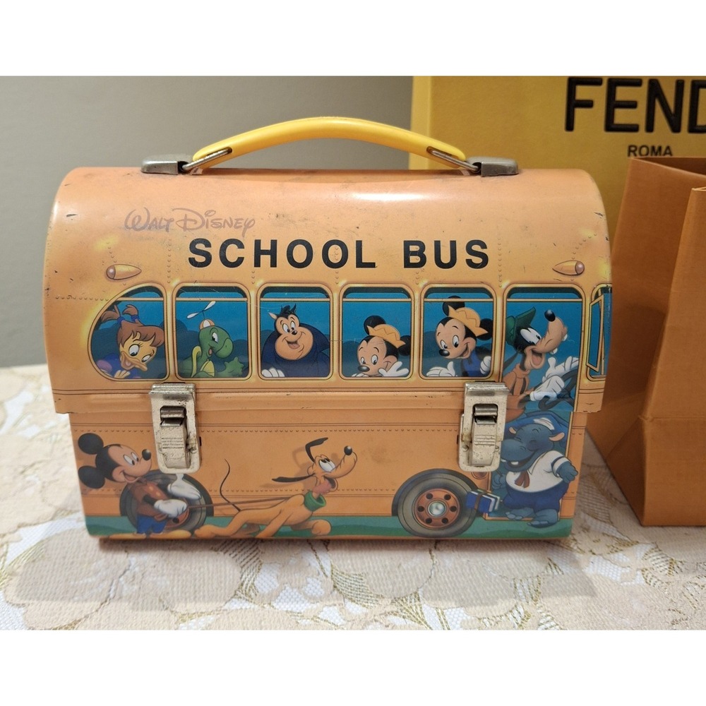 Hallmark School Days - Walt Disney School Bus Lunch Box Limited Edition 2000